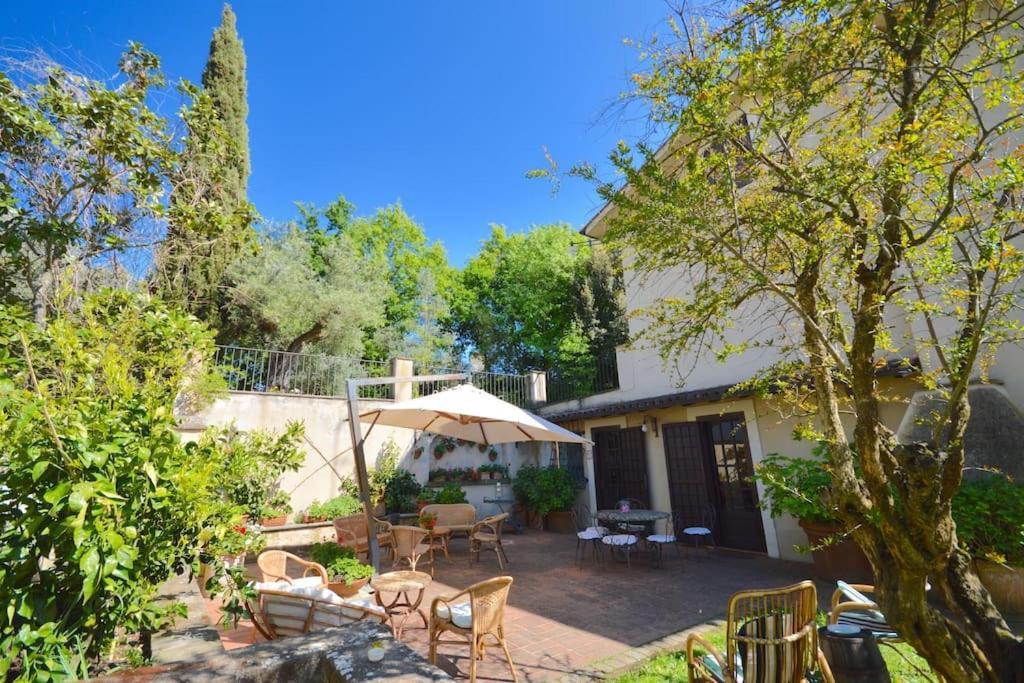 Apartment In Luxuryproperty Privatepool Garden Bbq Airc X8 Castelnuovo Di Porto Dış mekan fotoğraf